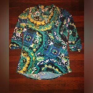 Dressy Three Quarter Sleeve Top